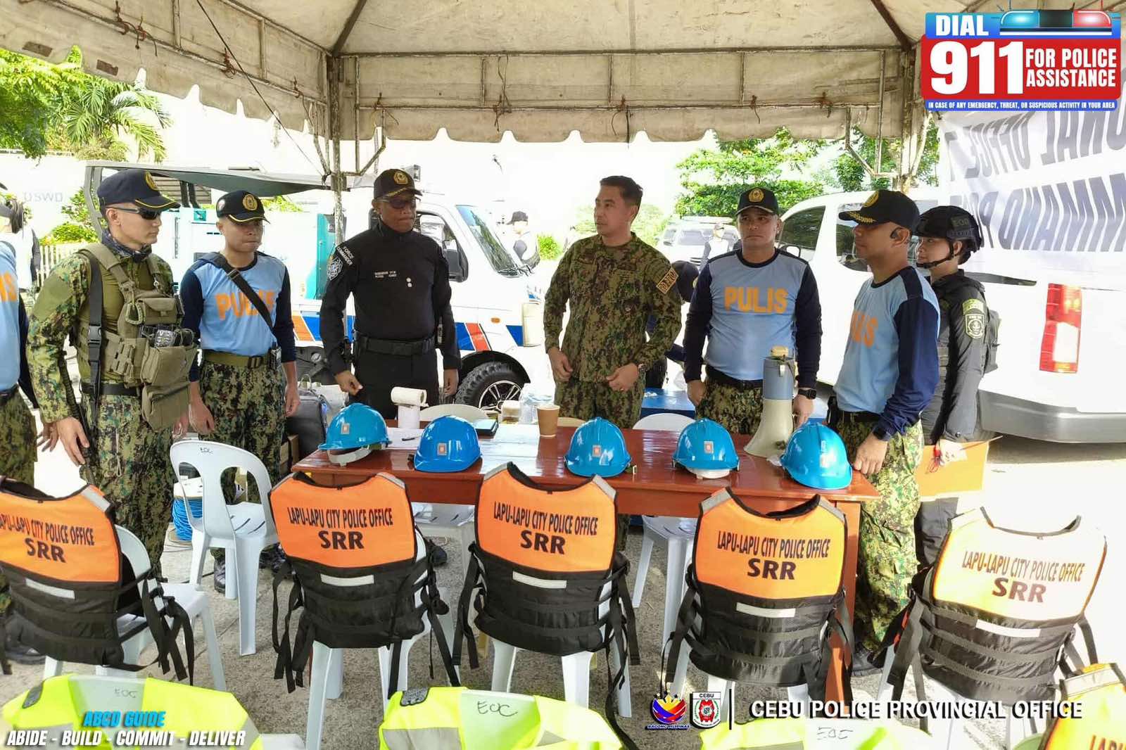 PNP Sustains Disaster Relief Efforts for the Victims of Recent Typhoons and Cebu Earthquake