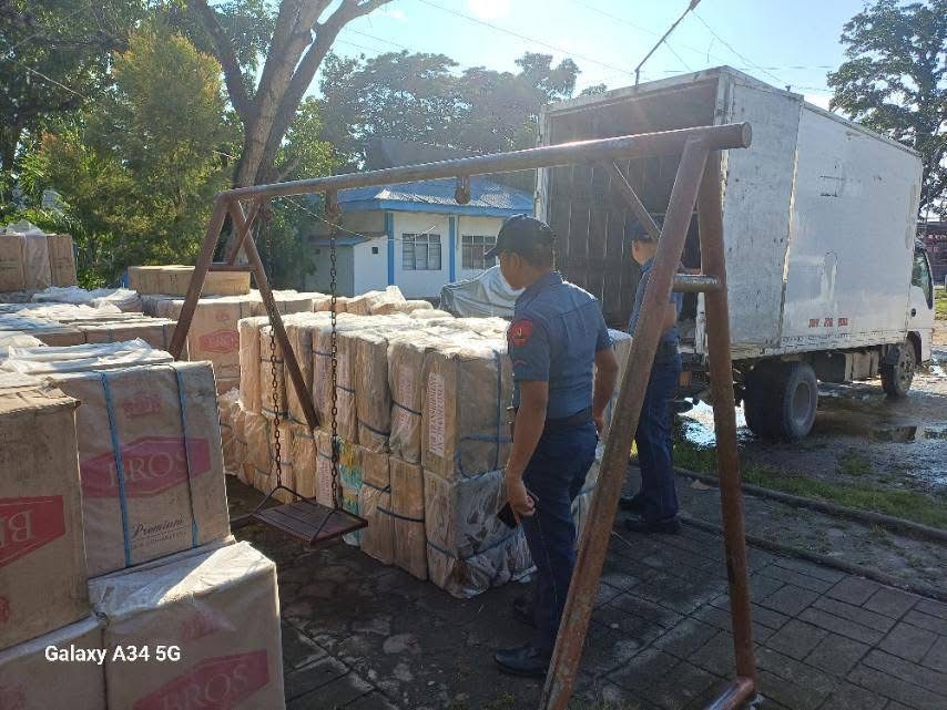 PNP Seizes Php9.5M Worth of Smuggled Cigarettes in Maguindanao Del Norte